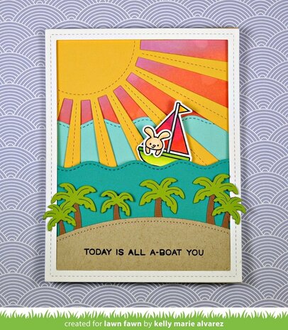 Lawn Fawn Sunray Backdrop Die (LF1988) Lawn Fawn Sunray Backdrop Die (LF1988)