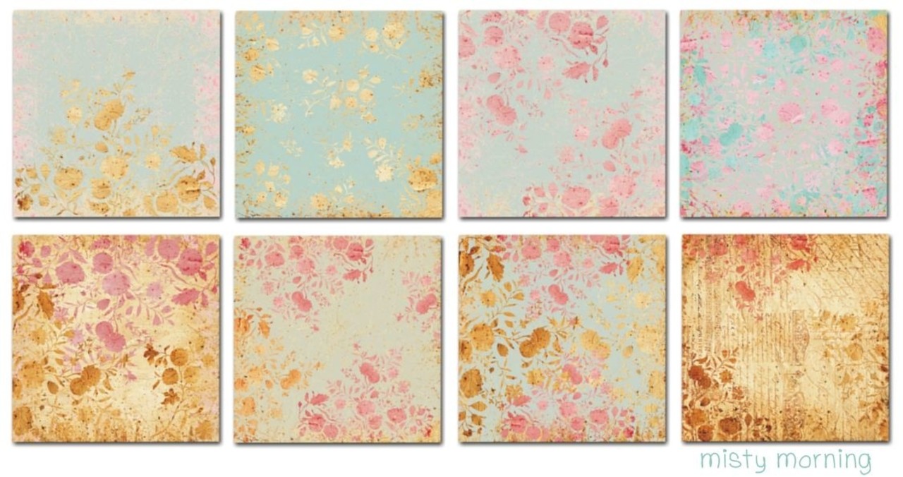 Decorer Misty Morning 6x6 Inch Paper Pack (DECOR-C29-232)