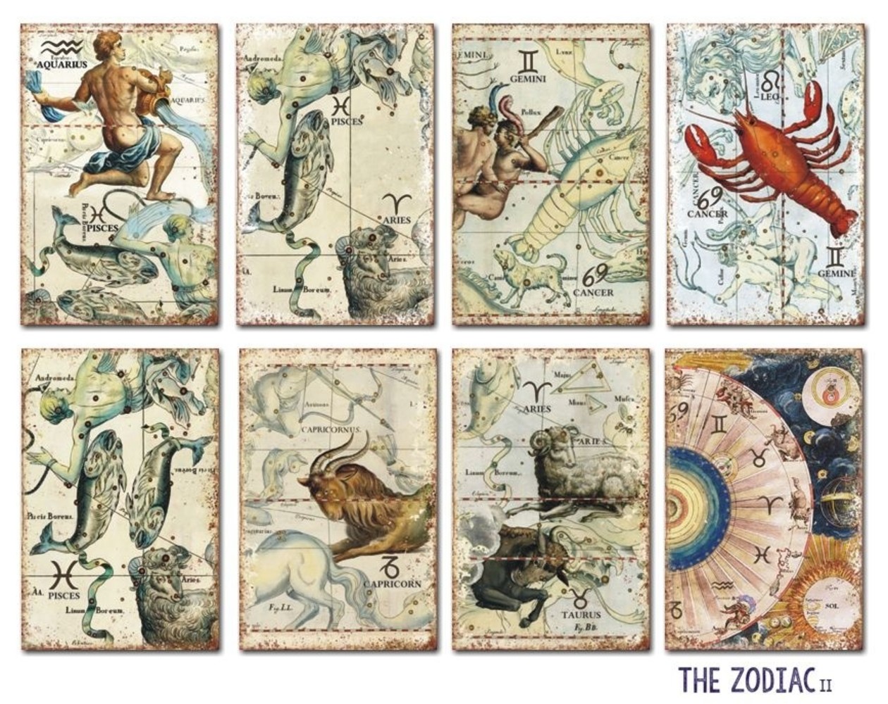 Decorer The Zodiac II Paper Pack (7x10,8cm) (M65)
