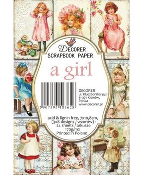 Decorer A Girl Paper Pack (7x10,8cm) (M67) Decorer A Girl Paper Pack (7x10,8cm) (M67)