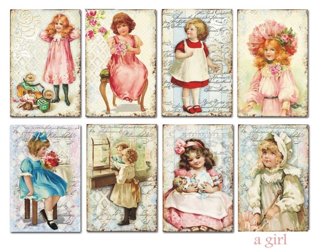 Decorer A Girl Paper Pack (7x10,8cm) (M67) Decorer A Girl Paper Pack (7x10,8cm) (M67)