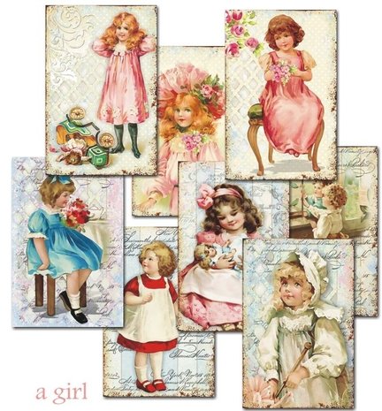 Decorer A Girl Paper Pack (7x10,8cm) (M67) Decorer A Girl Paper Pack (7x10,8cm) (M67)
