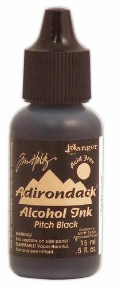 Ranger Adirondack Alcohol Ink Pitch Black Ranger Adirondack Alcohol Ink Pitch Black