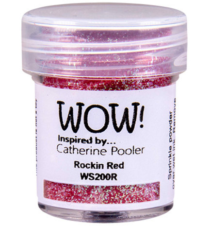 WOW! Rockin Red Embossing Powder (WS200R) WOW! Rockin Red Embossing Powder (WS200R)