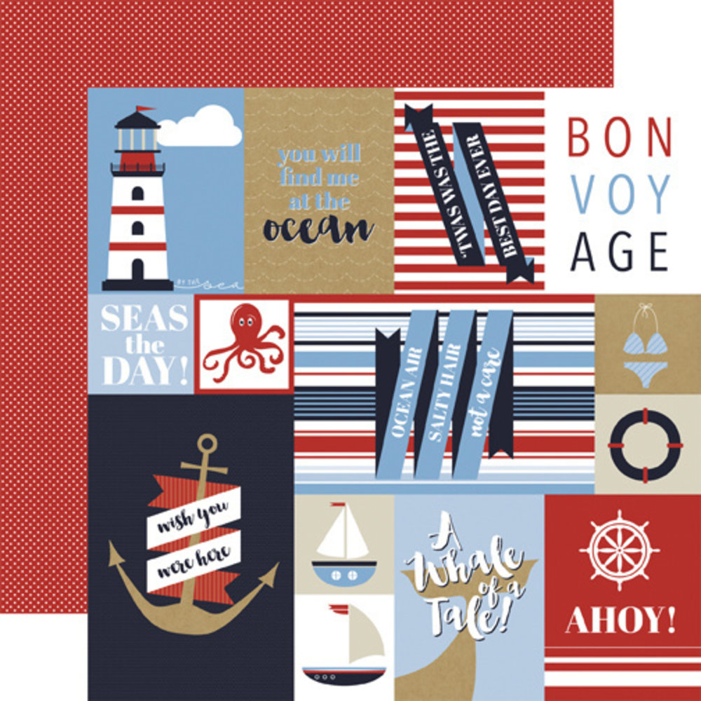 Carta Bella Deep Blue Sea 12x12 Inch Collection Kit (CBDB102016) Carta Bella Deep Blue Sea 12x12 Inch Collection Kit (CBDB102016)