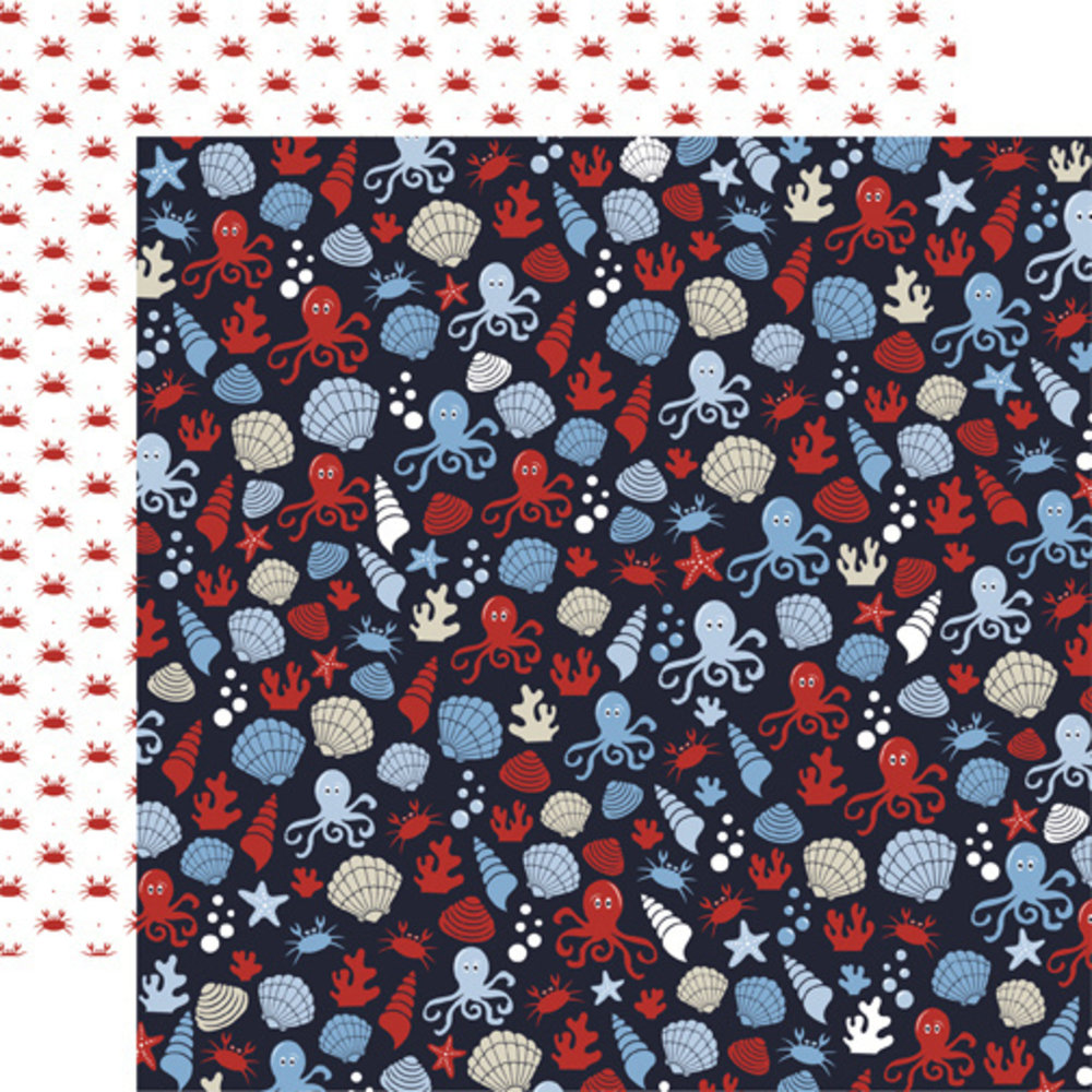 Carta Bella Deep Blue Sea 12x12 Inch Collection Kit (CBDB102016) Carta Bella Deep Blue Sea 12x12 Inch Collection Kit (CBDB102016)