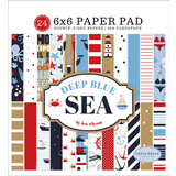 Carta Bella Deep Blue Sea 6x6 Inch Paper Pad (CBDB102023)