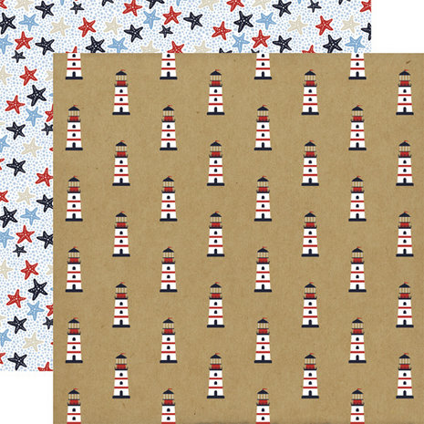 Carta Bella Deep Blue Sea 6x6 Inch Paper Pad (CBDB102023)