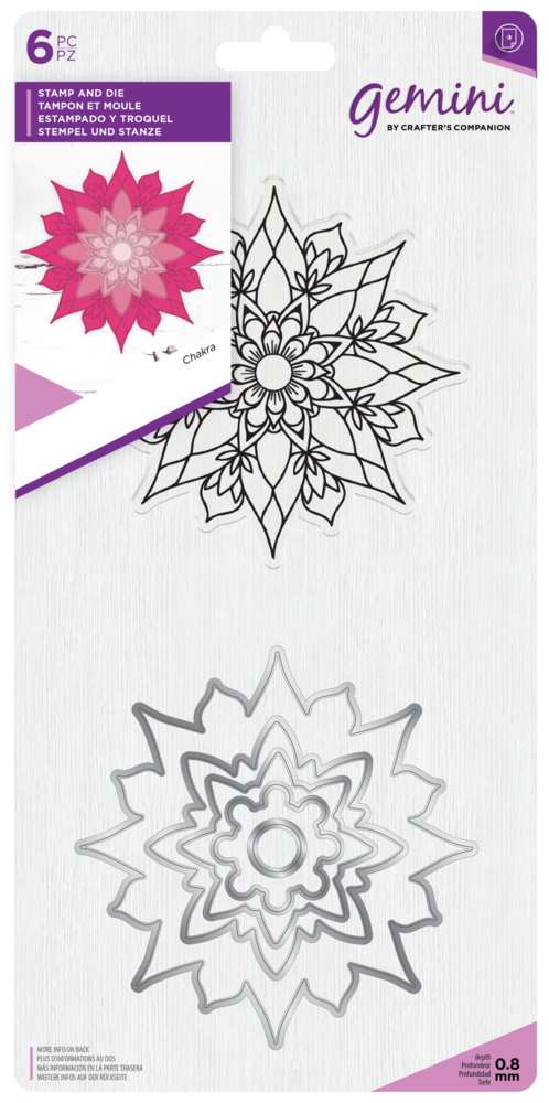 Gemini Chakra Stamp & Die (GEM-STD-CHAK) Gemini Chakra Stamp & Die (GEM-STD-CHAK)
