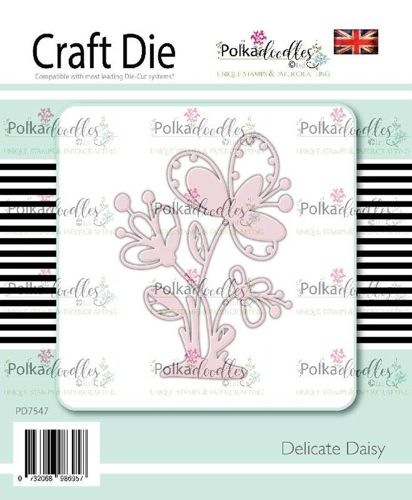 Polkadoodles Delicate Daisy Die (PD7547) Polkadoodles Delicate Daisy Die (PD7547)