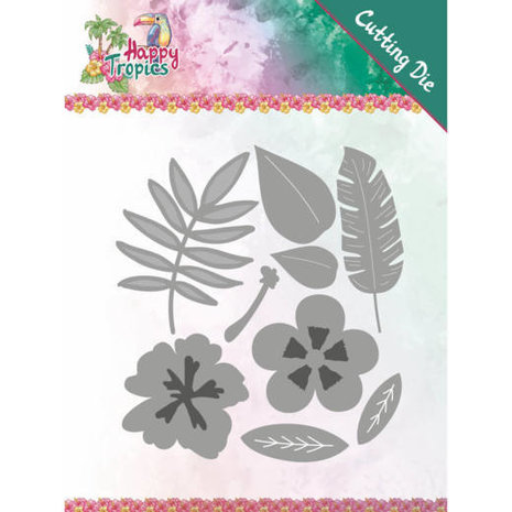Yvonne Creations Happy Tropics Tropical Blooms Die (YCD10174) Yvonne Creations Happy Tropics Tropical Blooms Die (YCD10174)