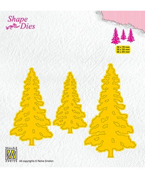 Nellie Snellen Shape Die Pinetrees (SD167) Nellie Snellen Shape Die Pinetrees (SD167)