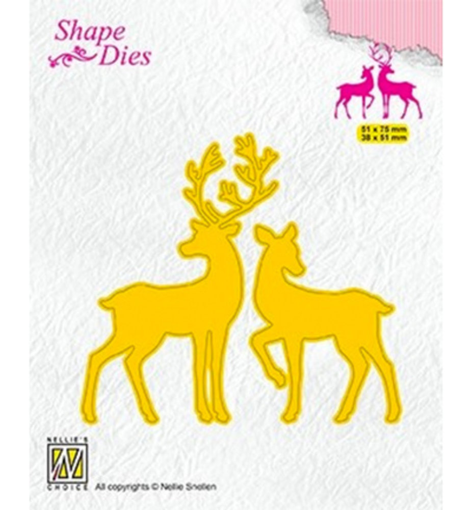 Nellie Snellen Shape Die Deer (SD169) Nellie Snellen Shape Die Deer (SD169)