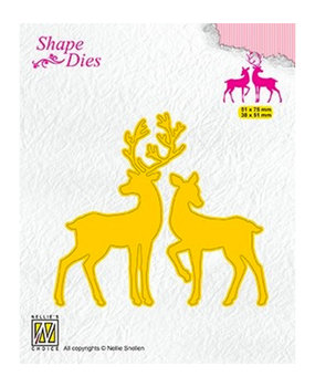 Nellie Snellen Shape Die Deer (SD169) Nellie Snellen Shape Die Deer (SD169)