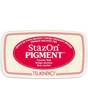 Tsukineko StazOn Pigment Passion Red (SZ-PIG-21)