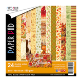 Ciao Bella Papercrafting The Sound Of Autumn 6x6 Inch Paper Pad (CBQ023)