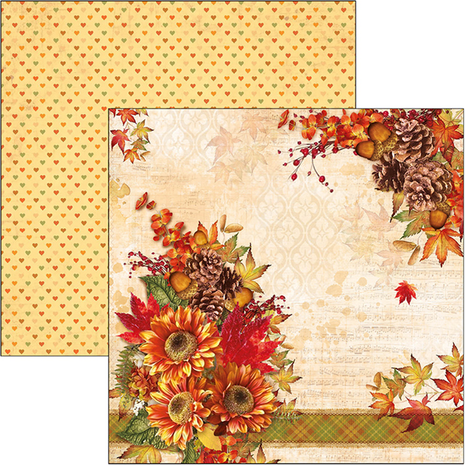 Ciao Bella Papercrafting The Sound Of Autumn 6x6 Inch Paper Pad (CBQ023) Ciao Bella Papercrafting The Sound Of Autumn 6x6 Inch Paper Pad (CBQ023)