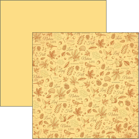 Ciao Bella Papercrafting The Sound Of Autumn 6x6 Inch Paper Pad (CBQ023) Ciao Bella Papercrafting The Sound Of Autumn 6x6 Inch Paper Pad (CBQ023)