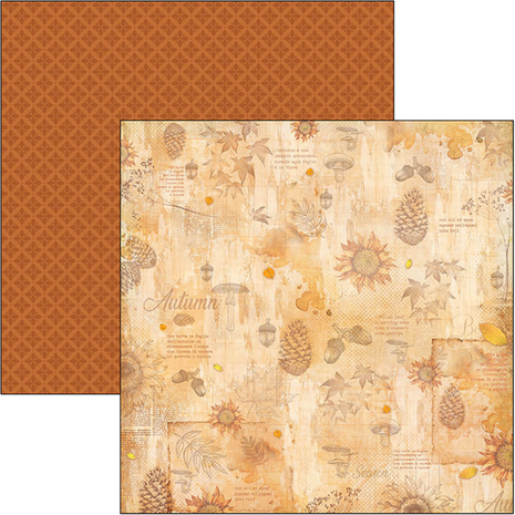 Ciao Bella Papercrafting The Sound Of Autumn 6x6 Inch Paper Pad