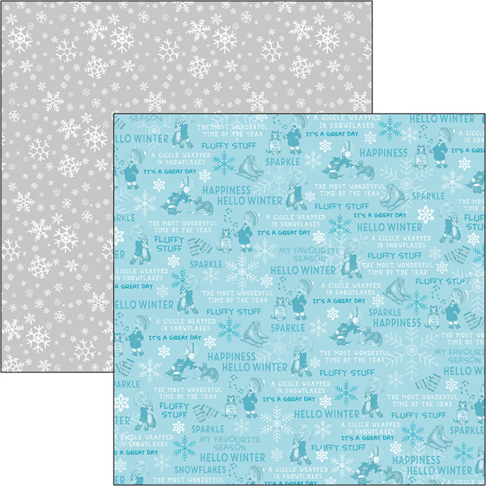 Ciao Bella Papercrafting Zoe & Ziggy 12x12 Inch Patterns Pad (CBT025) Ciao Bella Papercrafting Zoe & Ziggy 12x12 Inch Patterns Pad (CBT025)