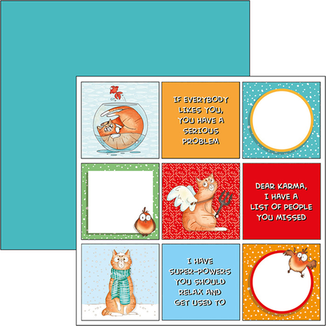 Ciao Bella Papercrafting Zoe & Ziggy 6x6 Inch Paper Pad (CBQ025) Ciao Bella Papercrafting Zoe & Ziggy 6x6 Inch Paper Pad (CBQ025)