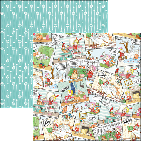 Ciao Bella Papercrafting Zoe & Ziggy 6x6 Inch Paper Pad (CBQ025) Ciao Bella Papercrafting Zoe & Ziggy 6x6 Inch Paper Pad (CBQ025)