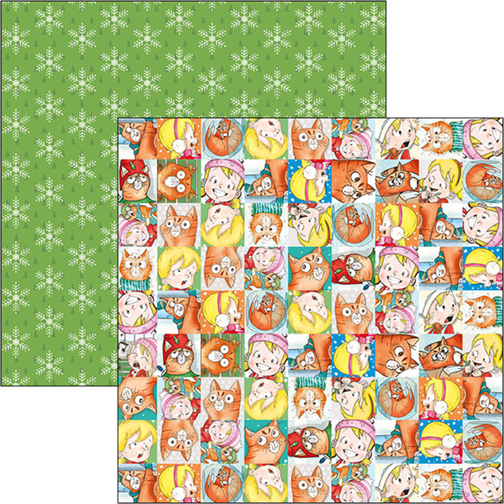 Ciao Bella Papercrafting Zoe & Ziggy 6x6 Inch Paper Pad (CBQ025) Ciao Bella Papercrafting Zoe & Ziggy 6x6 Inch Paper Pad (CBQ025)