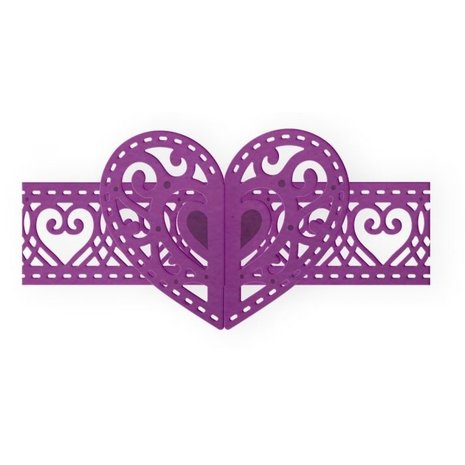 Gemini Love Heart Papercraft Die (GEM-MD-ELE-LOHE) Gemini Love Heart Papercraft Die (GEM-MD-ELE-LOHE)