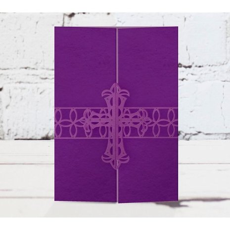 Gemini Ornate Cross Papercraft Die (GEM-MD-ELE-ORCR)