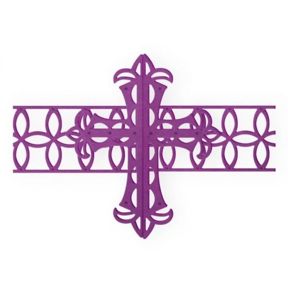 Gemini Ornate Cross Papercraft Die (GEM-MD-ELE-ORCR)