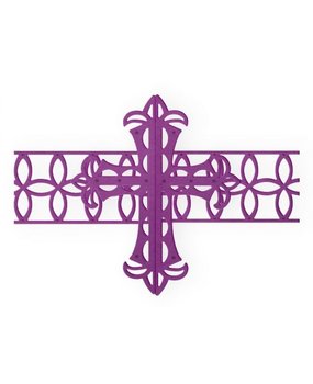 Gemini Ornate Cross Papercraft Die (GEM-MD-ELE-ORCR)