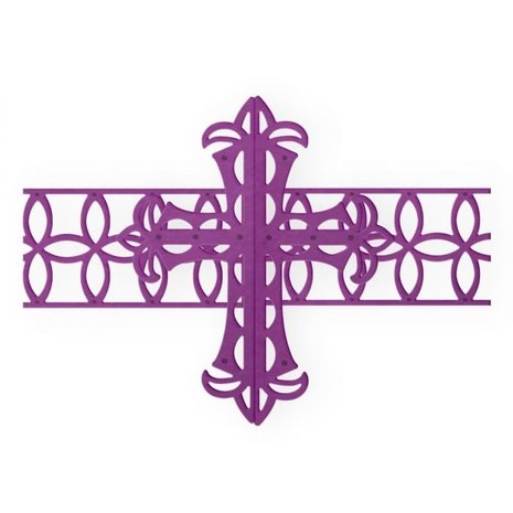 Gemini Ornate Cross Papercraft Die (GEM-MD-ELE-ORCR)