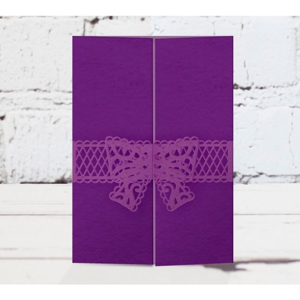 Gemini Fancy Bow Papercraft Die (GEM-MD-ELE-FABO)