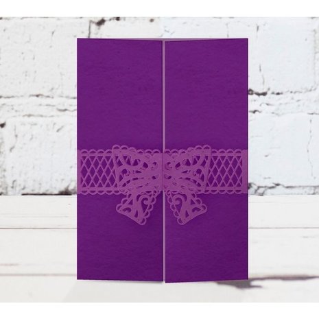 Gemini Fancy Bow Papercraft Die (GEM-MD-ELE-FABO)