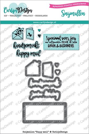 Carlijn Design Snijmal Happy Mail (CDSN-0009) Carlijn Design Snijmal Happy Mail (CDSN-0009)