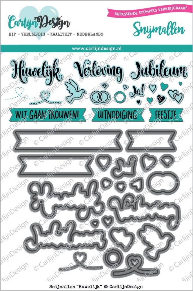 Carlijn Design Snijmal Huwelijk (CDSN-0007) Carlijn Design Snijmal Huwelijk (CDSN-0007)