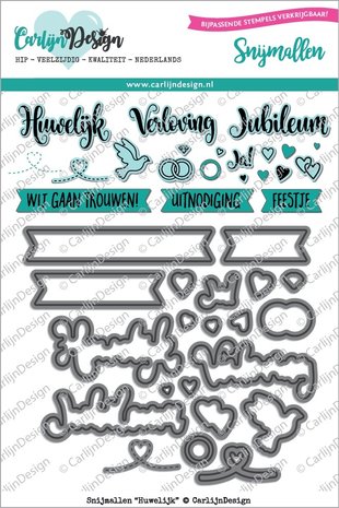 Carlijn Design Snijmal Huwelijk (CDSN-0007) Carlijn Design Snijmal Huwelijk (CDSN-0007)