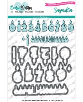 Carlijn Design Snijmal Kaarsjes Uitblazen (CDSN-0004) Carlijn Design Snijmal Kaarsjes Uitblazen (CDSN-0004)