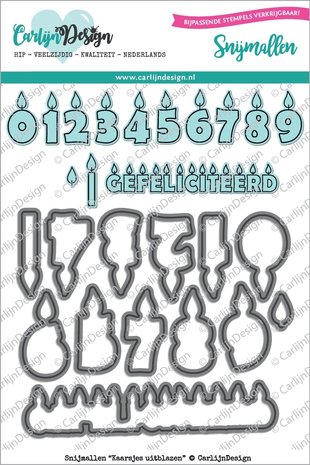 Carlijn Design Snijmal Kaarsjes Uitblazen (CDSN-0004) Carlijn Design Snijmal Kaarsjes Uitblazen (CDSN-0004)