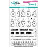 Carlijn Design Clear Stamps Kaarsjes Uitblazen (CDST0021)