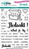 Clear Stamps Bedankt Schat (CDST0003) Clear Stamps Bedankt Schat (CDST0003)