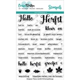 Carlijn Design Clear Stamps Hallo Herfst (CDST00004)