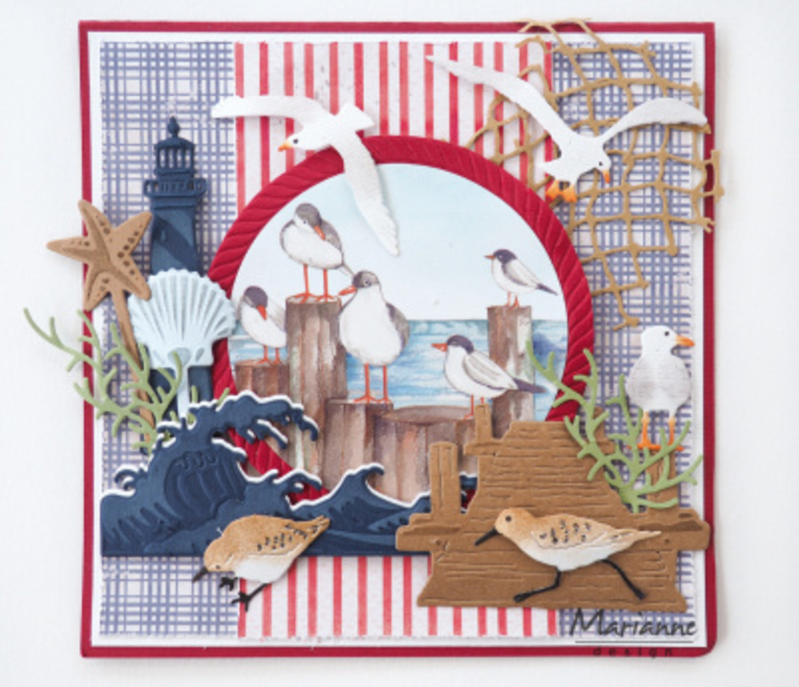 Marianne Design Creatable Sea Shells Border (LR0601) Marianne Design Creatable Sea Shells Border (LR0601)