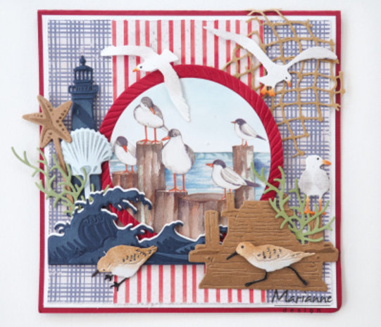 Marianne Design Creatable Sea Shells Border (LR0601) Marianne Design Creatable Sea Shells Border (LR0601)