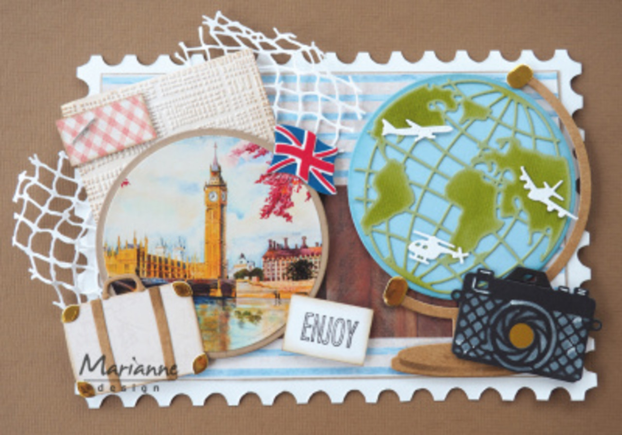 Marianne Design Creatable Flags (LR0603) Marianne Design Creatable Flags (LR0603)