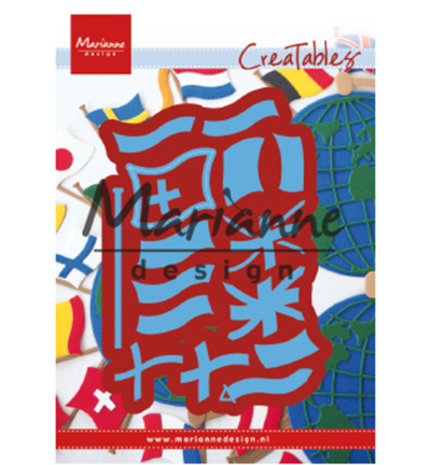 Marianne Design Creatable Flags (LR0603) Marianne Design Creatable Flags (LR0603)