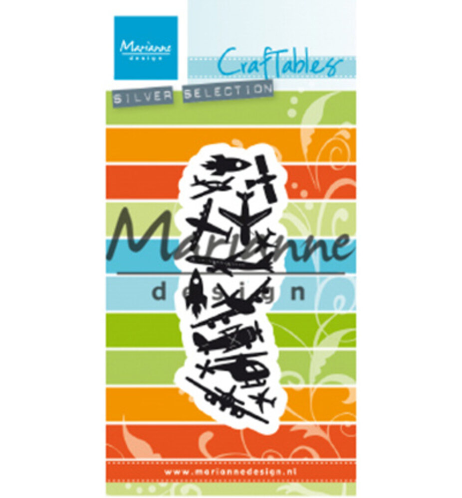 Marianne Design Craftable Punch Die Aviation (CR1471)