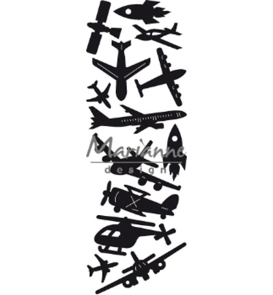 Marianne Design Craftable Punch Die Aviation (CR1471)