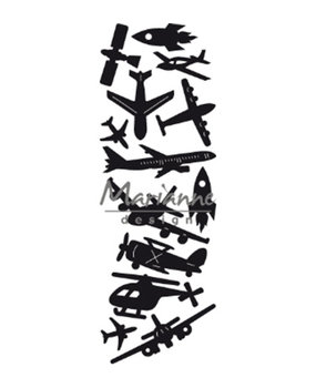 Marianne Design Craftable Punch Die Aviation (CR1471)