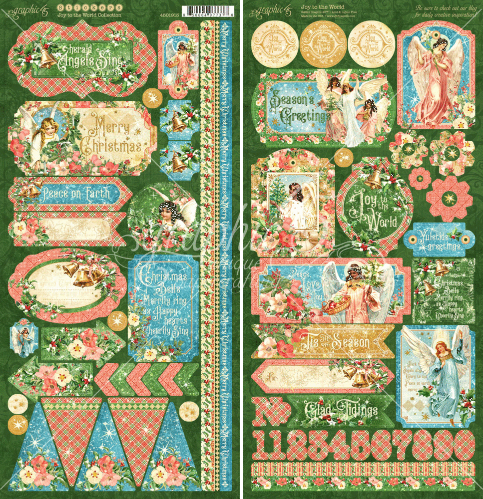 Graphic 45 Joy to the World 12x12 Inch Collection Pack (4501909)